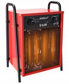 Nagrzewnica elektryczna grzejnik DEDRA 9kW MOCNA 9000W farelka 3-fazy 400V grzewcza