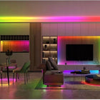 5m Taśma Led COB RGB 576Led/m 14W/m 24V IP20 pasek świetlny, dekoracyjne oświetlenie wnętrz, wielokolorowe, 2650 lm