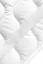 Nakładka na materac 180x200 mata na łóżko gruby ochraniacz pikowany topper ochrona powierzchni do spania, pranie w