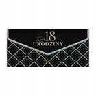 Kartka na 18 z etui na kasę na podróże, marzenia, głupoty, luksusy KZKH16 karnet urodzinowy, życzenia, koperta w