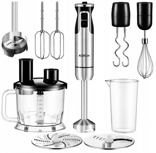 Blender ręczny mikser wielofunkcyjny kerch active turbo +akcesoria