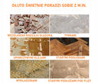 Solidne dłuto firecore SDS plus podwyższona odporność szerokie 100x250mm płaskie do skuwania betonu, płytek i fug
