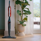 Mop parowy Vileda Steam Plus XXL Pro nowy model 2026 do czyszczenia podłóg, zbiornik 400 ml, 2 nakładki, nagrzewanie 15