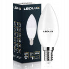 6x Żarówka LED E14 12W =100W SMD 4000K neutralna Premium ledlux nie mruga do lamp stołowych, kinkietów i żyrandoli