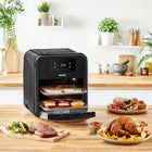 Frytkownica beztłuszczowa tefal Air Fryer Grill FW5018do Smażenia Pieczenia czarny
