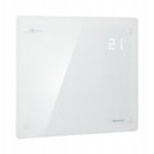 Grzejnik elektryczny energooszczędny szklany łazienkowy 1kW WiFi EGW-10B 520 mm 470 mm grzewcza biały