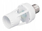 Oprawka żarówki E27 z czujnikiem ruchu zmierzchu PIR LED do lampy sensor automatyczne włączanie światła, adapter z