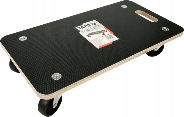 Wózek platforma transportowa yato do przewożenia ciężkich przedmiotów, udźwig 200 kg, 57,5 x 30 cm, czarna