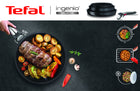 Zestaw śniadaniowy Tefal Ingenio 3 el do naleśników patelnia 27 cm nieprzywierająca z odpinanym uchwytem, indukcja