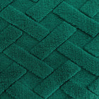 Bardzo gruby Koc Narzuta na Łóżko 200x220 puszysty Miękki Butelkowy Zielony mikrofibra, certyfikat oeko-tex Standard