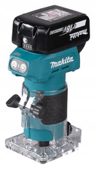 Frezarka wycinarka Makita LXT 18V DRT52Z 6 mm krawędziowa do obróbki krawędzi, akumulatorowa, 30000 obr/min, głębokość