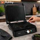 Grill Elektryczny Opiekacz do Panini Toster Kanapek Rozkładany + Regulacja nominalna