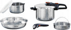TEFAL Ingenio Emotion zestaw 6 elementów- Szybkowar 6l garnek ciśnieniowy do indukcji, nadaje się do zmywarki