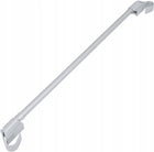 Mini karnisz teleskopowy rozsuwany spring Zazdrostka 45-75 cm drążek do firanek, metalowy do okna, biały lub srebrny