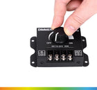 Sterownik/ściemniacz do taśm LED COB mono z pokrętłem do 720W 12V/24V mocny regulator jasności, kontroler światła
