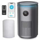 Nawilżacz ewaporacyjny Webber como EH4001 UV-C WiFi ATR 360° 5l lampa UVC 8 w
