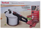 SZYBKOWAR TEFAL SECURE CHRONO NEO ZEGAR KOSZYK P2594401 DUŻY 8L INDUKCJA garnek ciśnieniowy, do gotowania pod