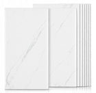 Panel Panele Ścienne ścienny PCV samoprzylepny Płytki biały marmur okładzina dekoracyjna do wnętrz, 30x60 cm, 3 mm