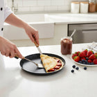 Patelnia do naleśników Kinghoff 22 cm marmurowa KH1127 granitowa pancake naleśnikarka, na indukcję, mycie w zmywarce