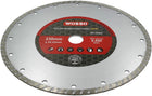 Tarcza diamentowa 230mm do betonu kostki kamienia cegły TYP turbo PRO wosso cięcia ceramiki, płyt cementowych, otwór