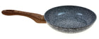 3 x Patelnia CERAMICZNA GRANITOWA INDUKCJA GAZ zestaw do smażenia, średnice 20, 24 i 28 cm, szare