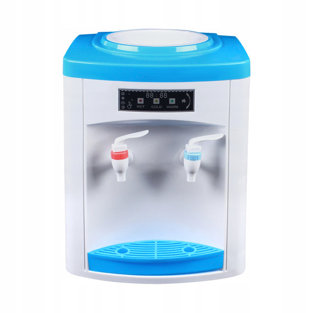 Elektryczny dystrybutor ciepłej/zimnej wody 550W 220V do butelek na wodę 4.5-18.9L 23.5 cm 33 cm 5 l biały
