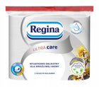 Papier Toaletowy regina UltraCare z balsamem dla skóry wrażliwej 4W - 9 szt celulozowy, bezzapachowy, 165 listków, biały