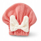 Ręcznik Turban na Głowę do Suszenia Włosów Szybkoschnący z Mikrofibry Gruby czapka do osuszania, chłonna, bez zapięcia