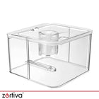 Osuszacz Powietrza Pochłaniacz Wilgoci Cichy Timer LED 1400ml 380ml/24H 36 w biały