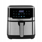 Frytkownica beztłuszczowa AIR fryer frytownica duża 6,5l misa 1800 w srebrny