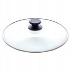 MG Home PATELNIA WOK 28 cm czarna z pokrywką, nieprzywierająca, INDUKCJA do smażenia i duszenia, z nienagrzewającymi