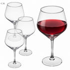 4x kieliszek manti 680ml do wina drinków soku wody napojów duże eleganckie