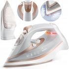 Żelazko parowe 3000W berdsen BD-332 ceramiczna powłoka praca w pionie mocne prasowanie ubrań, para 70 g/min, zbiornik