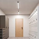 Lampa Sufitowa LED Do Garażu IP65 60W 120cm Warsztatu Oprawa Hermetyczna plafon prostokątny czarny, neutralna biel