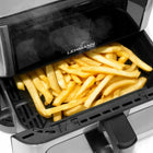 Frytkownica beztłuszczowa airfryer frytownica duża 12 programów 10l 1800W srebrny/szary