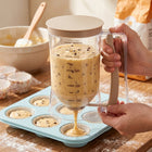 Dozownik do ciasta pancakes gofrów naleśników muffinek 900ml miarka porcjownik kuchenny z tworzywa, do odmierzania