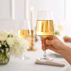Kieliszki do wina białego 390ml kpl 6szt aurea eleganckie premium lampki degustacyjne, szkło bezbarwne, można myć w