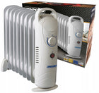Grzejnik olejowy 9 żeberek regulacja temperatury Mesko MS 7805 1000W kaloryfer elektryczny do pokoju 230 V biały do
