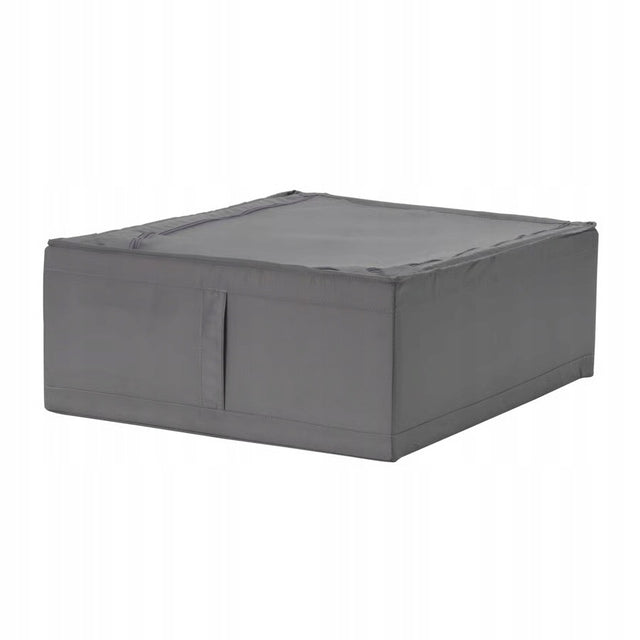 Ikea skubb Pojemnik na ubrania/pościel, ciemnoszary, 43x53x19 cm organizer materiałowy do szafy, schowek tekstylny