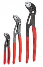KNIPEX Cobra 3 szt Szczypce do rur 00 20 09 V02 klucz nastawny, żabka, narzędzie hydrauliczne, armatura, chwytanie i