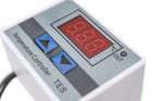TERMOSTAT ELEKTRONICZNY REGULATOR TEMPERATURY Z GNIAZDKIEM I WTYCZKĄ 230V sterownik
