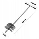 ŚWIDER RĘCZNY DO ZIEMI GLEBY WIERTNICA GLEBOWA 20cm 200mm DOŁOWNIK MOCNY auger ogrodowy, sadzenie roślin, montaż słupków