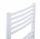 GRZEJNIK ŁAZIENKOWY DRABINKOWY WODNY BIAŁY 1200x500 565W LUXRAD 500 mm 1200 mm grzewcza