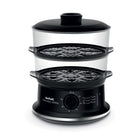 Parowar Tefal Convenient VC140131 6 l 900 w garnek do gotowania na parze, do warzyw i ryżu, 2 pojemniki, timer