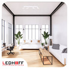 Lampa sufitowa LED biała Oprawa żarówki 4x GU10 SPOT Kinkiet do pokoju aluminiowy reflektor ścienny do salonu, 35 W na