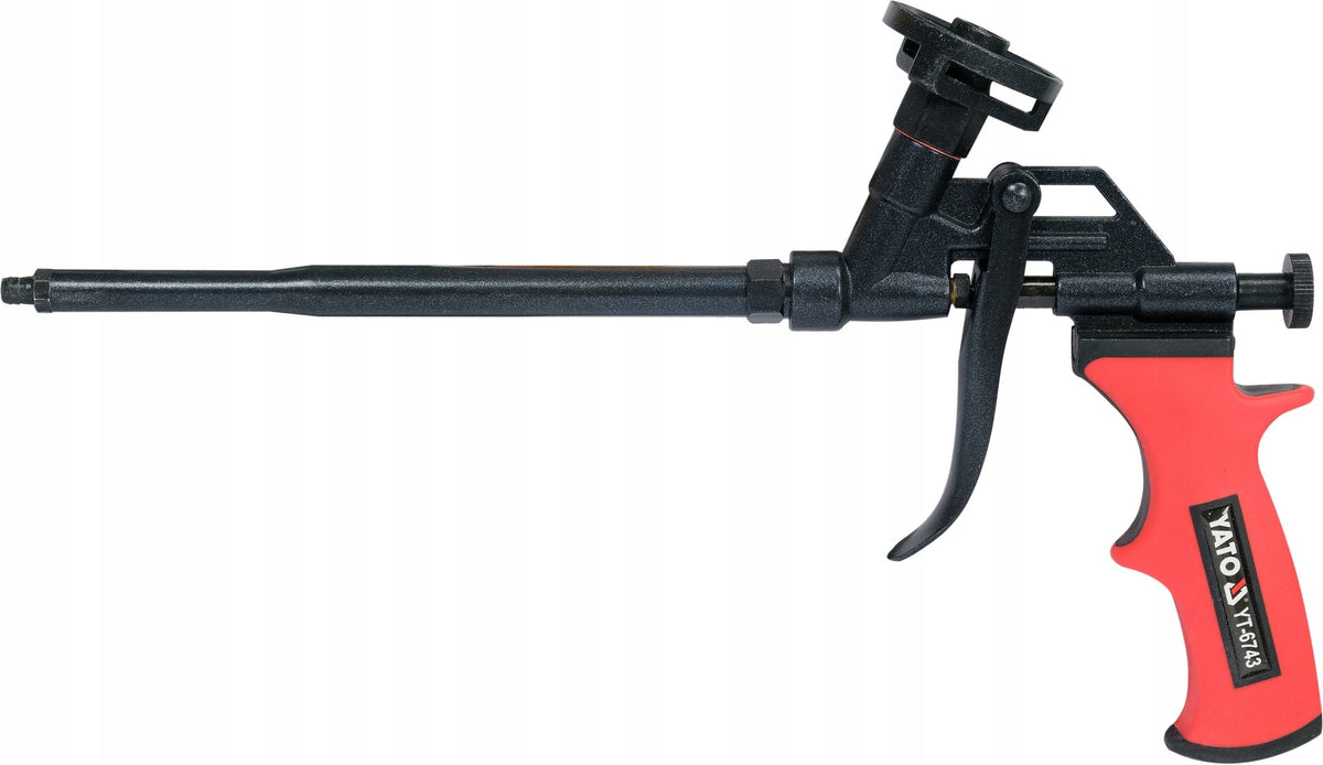 Yato YT-6743 Pistolet do piany pianki montażowej pianokleju metalowy PTFE aplikator PU, uszczelnianie szczelin