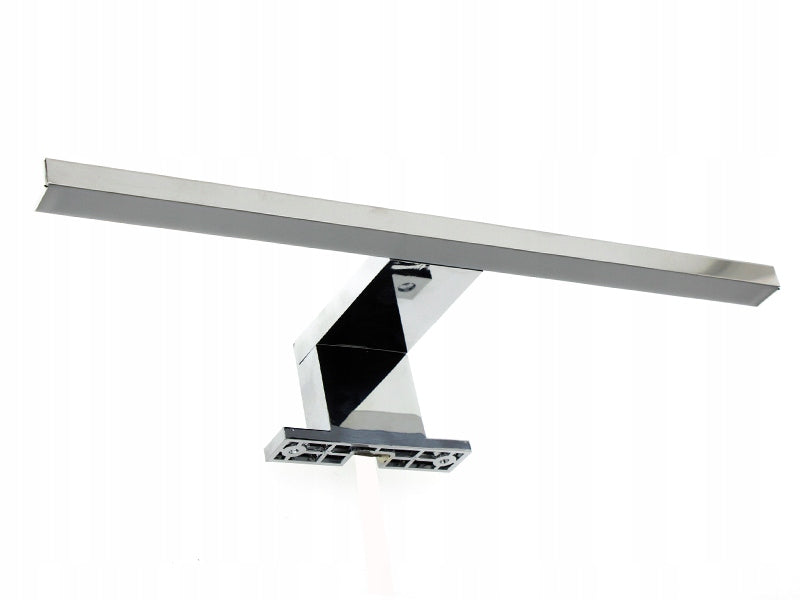 Lampa LED meblowa kinkiet łazienkowy nad szafkę lustro ALA 60cm srebrna wysięgnik meblowy 0,3 m 5 w