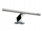 Lampa LED meblowa kinkiet łazienkowy nad szafkę lustro ALA 60cm srebrna wysięgnik meblowy 0,3 m 5 w