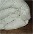 Kołdra puchowa 160x200 4 Pory Roku antyalergiczna, bawełniane poszycie, 2200 g wypełnienia, do prania w pralce