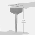 Dłuto Wygięte sds-plus Płaskie Szerokie 75x165mm do Betonu łopatkowe, przecinak, skuwanie płytek